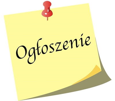 grafika do wpisu: Ogłoszenie