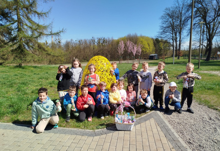 Szukanie zajączka wielkanocnego